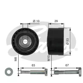 Ремень ГРМ / комплект GATES для ALFA ROMEO 146 (930_) 1.9 JTD (930.B4B)