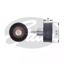 Ремень ГРМ / комплект GATES для FORD COUGAR (EC_) 2.0 16V