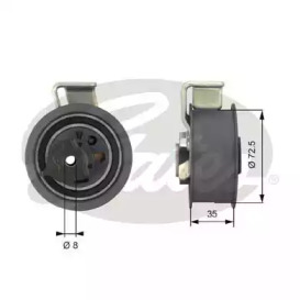 Ремень ГРМ / комплект GATES для VW BORA Variant (1J6) 1.9 TDI 4motion