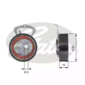 Ремень ГРМ / натяжение GATES для VW BORA Variant (1J6) 1.4 16V