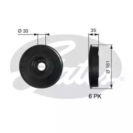 Ремни GATES для MAZDA 3 седан (BL) 1.6 MZR CD