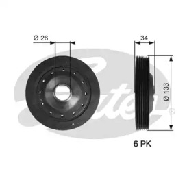 Ремни GATES для NISSAN KUBISTAR (X76) 1.6 16V