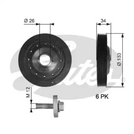 Ремни GATES для NISSAN KUBISTAR (X76) 1.6 16V