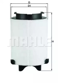 Воздушный фильтр KNECHT для VW GOLF VI (5K1) 1.6 BiFuel