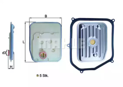 Фильтры KNECHT для VW MULTIVAN V (7HM, 7HN, 7HF, 7EF, 7EM, 7EN) 1.9 TDI