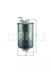 Топливный фильтр/ корпус KNECHT для HONDA CIVIC VI Fastback (MA, MB) 2.0 i TD (MB7)