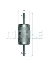 Топливный фильтр/ корпус KNECHT для JAGUAR S-TYPE (X200) 2.5 V6