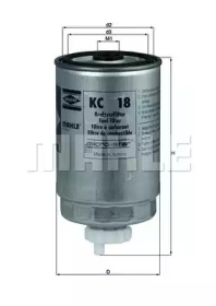 Топливный фильтр/ корпус KNECHT для ALFA ROMEO 164 (164_) 2.5 TD (164.A1A)