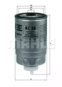 Топливный фильтр KNECHT для FORD ESCORT IV Turnier (AWF, AVF) 1.6 D
