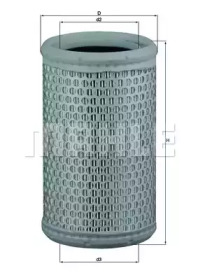 Воздушный фильтр KNECHT для NISSAN KUBISTAR (X76) 1.2