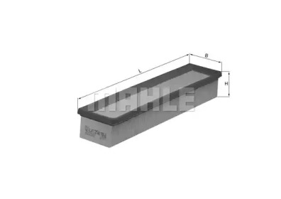Воздушный фильтр KNECHT для NISSAN KUBISTAR (X76) 1.5 dCi