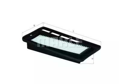 Воздушный фильтр KNECHT для OPEL AGILA (A) (H00) 1.3 CDTI