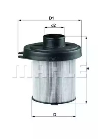 Воздушный фильтр KNECHT для PEUGEOT 106 I (1A, 1C) 1.0