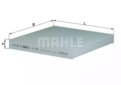 Фильтр салона KNECHT для MAZDA 6 универсал (GH) 2.2 D