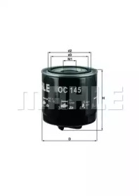 Масляный фильтр KNECHT для VW POLO (6N1) 64 1.9 D