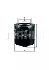 Масляный фильтр KNECHT для VW TRANSPORTER IV c бортовой платформой/ходовая часть (70XD) 1.9 D