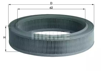 Воздушный фильтр KNECHT для SKODA OCTAVIA I Combi (1U5) 1.6