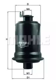 Топливный фильтр/ корпус KNECHT для MITSUBISHI GALANT V (E5_A, E7_A, E8_A) 2.0 V6-24 (E64A, E54A)