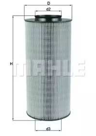 Воздушный фильтр KNECHT для VW POLO (6N2) 1.9 SDI