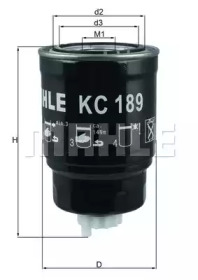 Топливный фильтр KNECHT для NISSAN CABSTAR E (TL_, VL_) 90.32 (TL0)