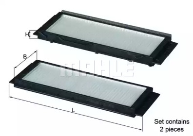 Фильтр салона KNECHT для MAZDA 3 седан (BL) 2.0 MZR