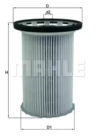 Топливный фильтр KNECHT для PORSCHE CAYENNE (92A) 3.0 Diesel