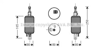 Кондиционер PRASCO для ALFA ROMEO 164 (164_) 3.0 24V QV (164.H1)