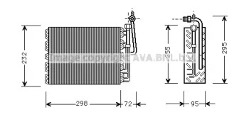 Кондиционер PRASCO для ALFA ROMEO 164 (164_) 3.0 24V QV (164.H1)