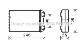 Отопление и вентиляция PRASCO для MINI MINI Кабриолет (R52) Cooper