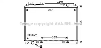 Водяной / масляный радиатор PRASCO для NISSAN NP300 NAVARA (D40) 3.0 dCi 4WD