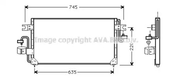Кондиционер PRASCO для NISSAN SUNNY III Liftback (N14) 2.0 D