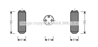 Кондиционер PRASCO для NISSAN ALMERA I (N15) 2.0 D