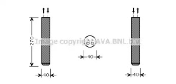 Кондиционер PRASCO для NISSAN NOTE (E11, NE11) 1.5 dCi