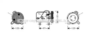 Кондиционер PRASCO для NISSAN PRIMERA Traveller (WP11) 2.0 TD