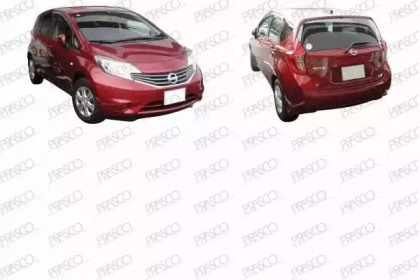Автомобиль, передняя часть PRASCO для NISSAN NOTE (E12) 1.2