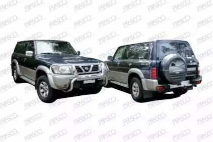Основная фара PRASCO для NISSAN PATROL GR V Wagon (Y61) 4.2