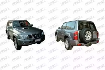 Основная фара PRASCO для NISSAN PATROL GR V Wagon (Y61) 4.2