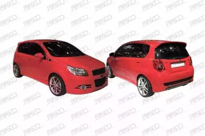 Автомобиль, передняя часть PRASCO для CHEVROLET KALOS 1.2