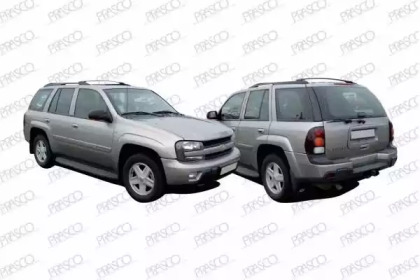 Автомобиль, передняя часть PRASCO для CHEVROLET TRAILBLAZER (KC_) 4.2 AWD