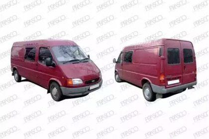 Автомобиль, задняя часть PRASCO для FORD TRANSIT Фургон (E_ _) 2.5 DI (EAL, EAS)