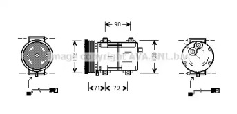 Компрессор/детали PRASCO для FORD TRANSIT c бортовой платформой/ходовая часть (FM_ _, FN_ _) 2.3 16V (F_A_, F_B_, F_C_, F_D_)