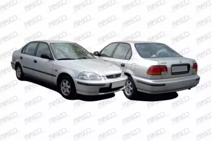 Автомобиль, задняя часть PRASCO для HONDA CIVIC VI седан (EJ, EK) 1.6 i Vtec