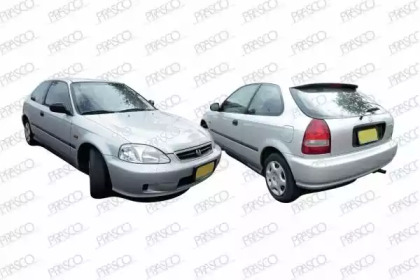 Автомобиль, задняя часть PRASCO для HONDA CIVIC VI седан (EJ, EK) 1.6 i Vtec