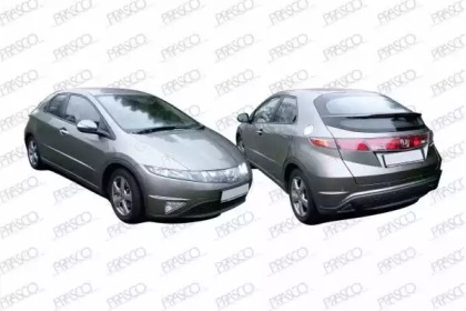 Автомобиль, передняя часть PRASCO для HONDA CIVIC VIII Hatchback (FN, FK) Type R (FN2)