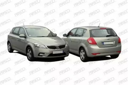 Автомобиль, передняя часть PRASCO для KIA CEE'D Хэтчбек (ED) 1.6