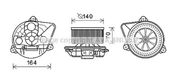 Отопление и вентиляция PRASCO для NISSAN PRIMASTAR Фургон (X83) 2.0