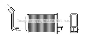 Салонный теплообменник PRASCO для PEUGEOT 205 I (741A/C) 1.7 Diesel