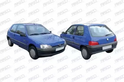 Кабина пассажира PRASCO для PEUGEOT 106 I (1A, 1C) 1.6