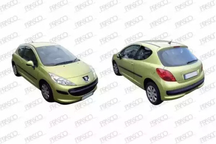 Крышки/капоты/двери/люк крыши/складная крыша PRASCO для PEUGEOT 207 CC (WD_) 1.6 16V Turbo