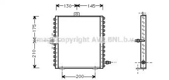 Кондиционер PRASCO для PORSCHE 911 3.3 Turbo